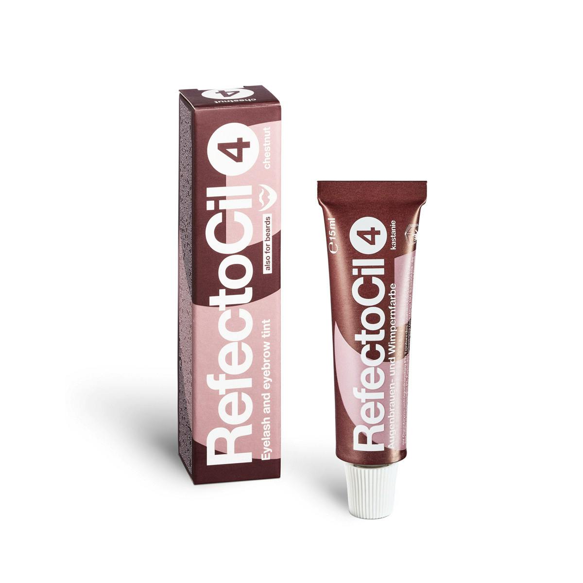 Refectocil Eyelash & Eyebrow Tint 4 Chestnut 15 ml