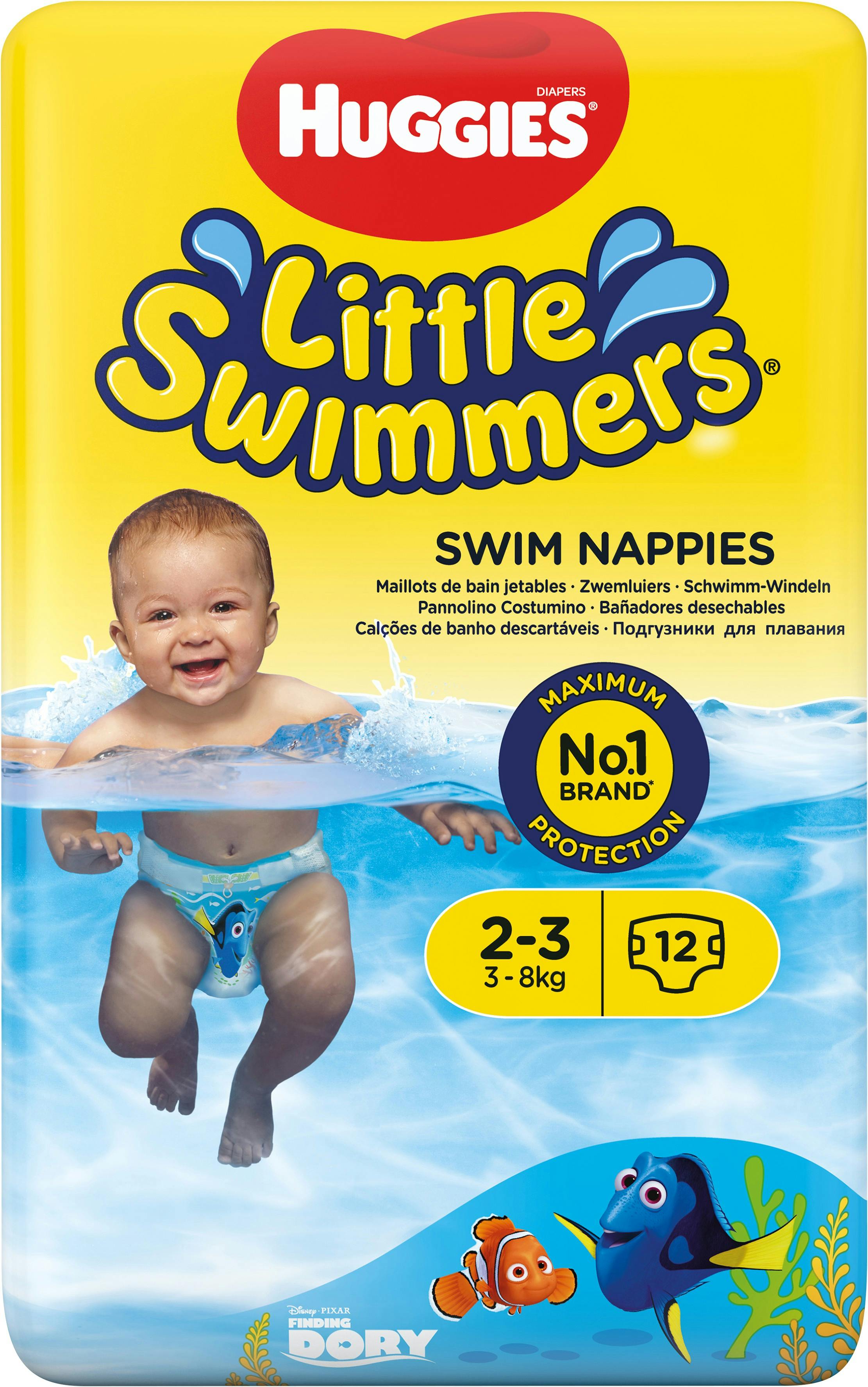 Huggies Little Swimmers Swim Nappies 2-3 12 st