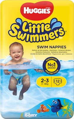 Huggies Little Swimmers Swim Nappies 2-3 12 kpl 12 kpl