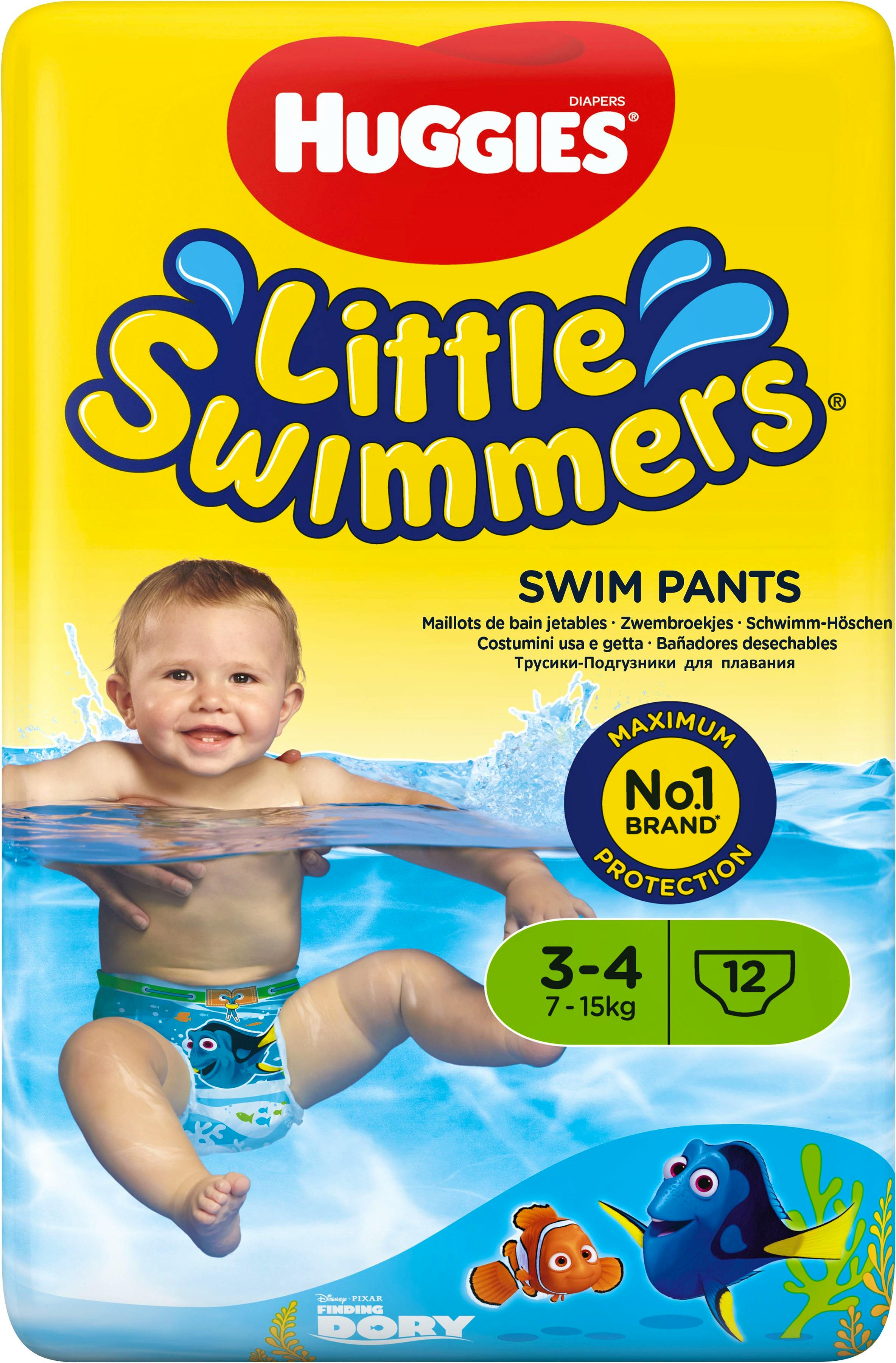 Huggies Little Swimmers Swim Pants 3-4 12 st