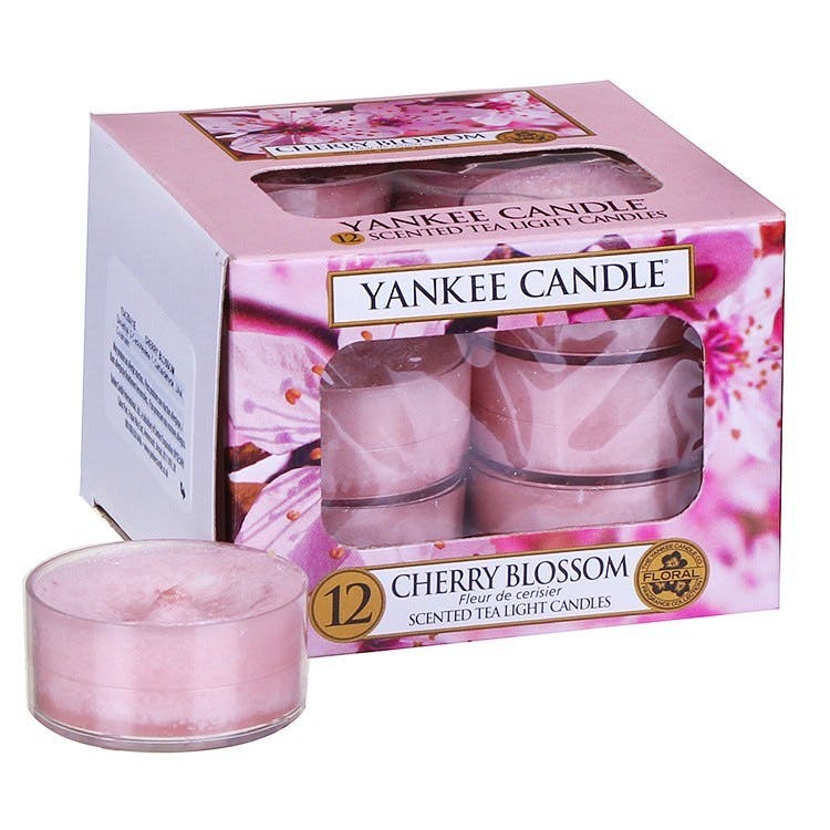 Yankee Candle Classic Tea Lights Cherry Blossom Candle 12 stk 99.95