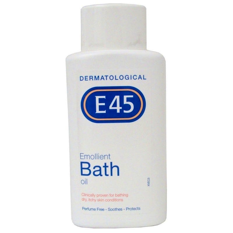 E45 Dermatological Emollient Bath Oil 500 ml 9.99 EUR luxplus.nl