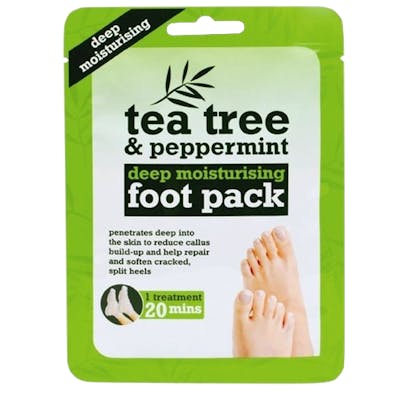 Tea Tree Deep Moisturising Peppermint Foot Pack 1 pair