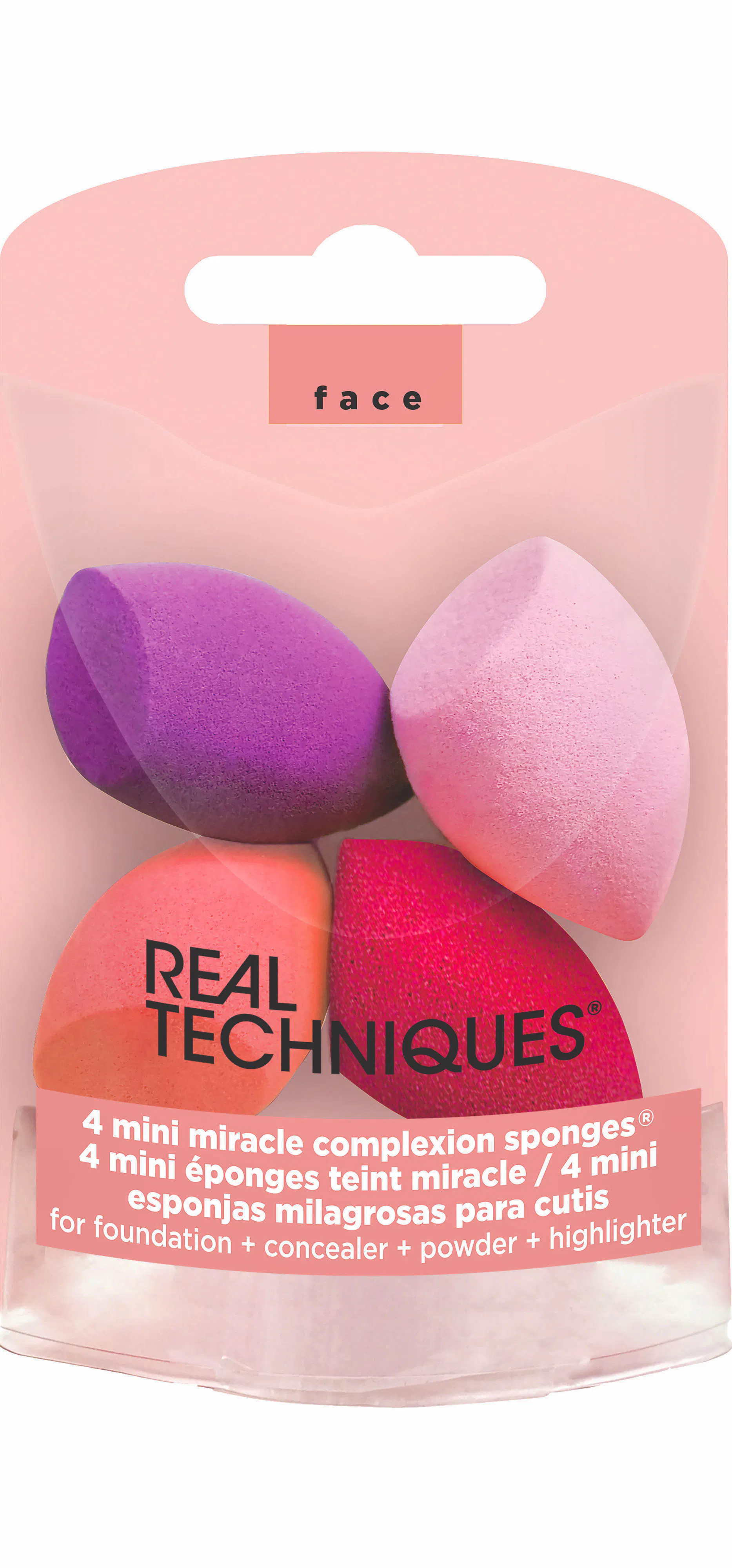 Real Techniques Mini Miracle Complexion Sponges 4 pcs
