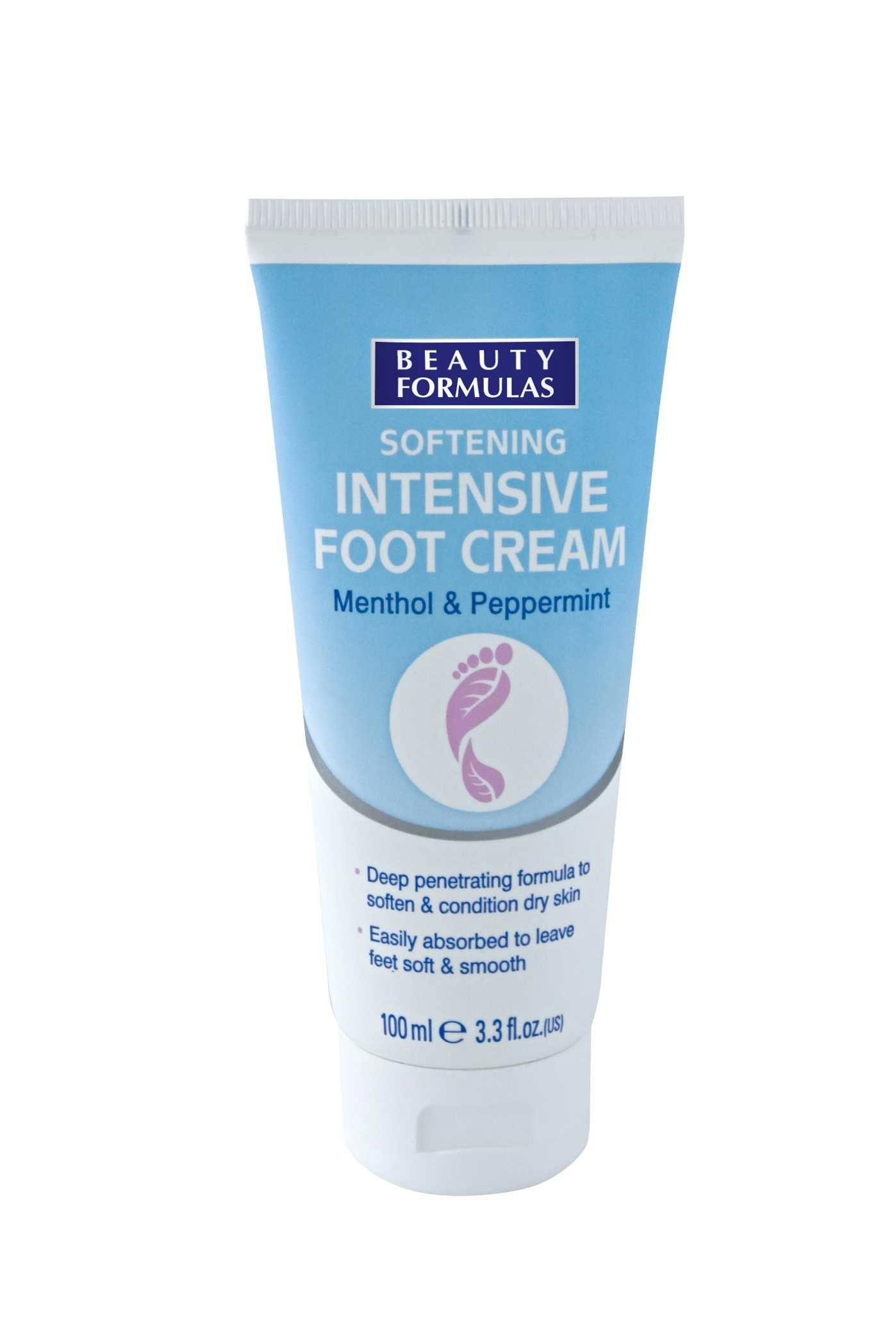 Beauty Formulas Intensive Foot Cream Menthol & Peppermint 100 ml