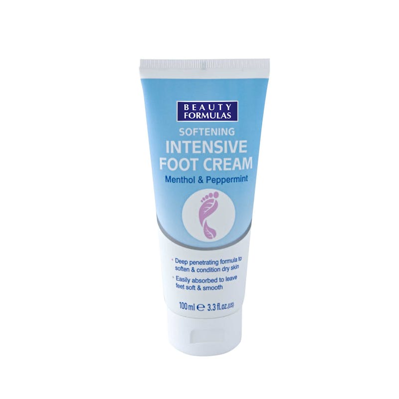 Beauty Formulas Intensive Foot Cream Menthol &amp; Peppermint 100 ml