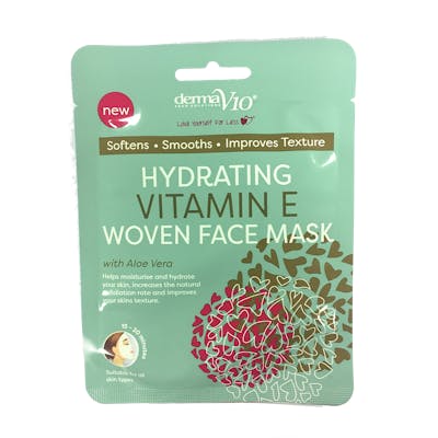 DermaV10 Hydrating Vitamin E Woven Face Mask 1 st