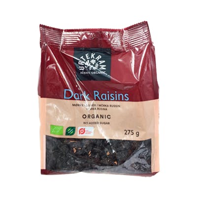 Urtekram Dark Raisins Eco 275 g