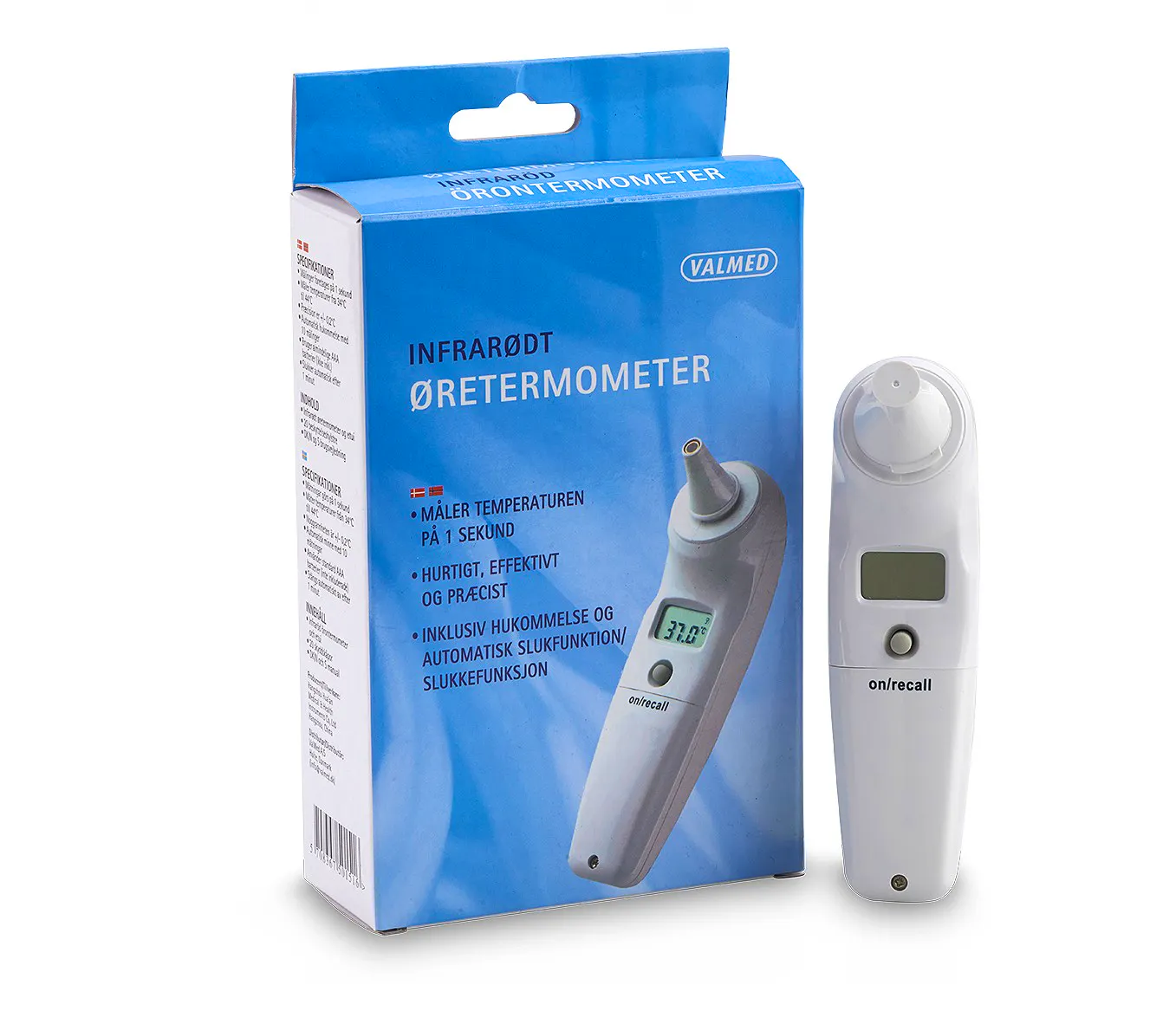 Valmed Infrared Ear Thermometer 1 pcs