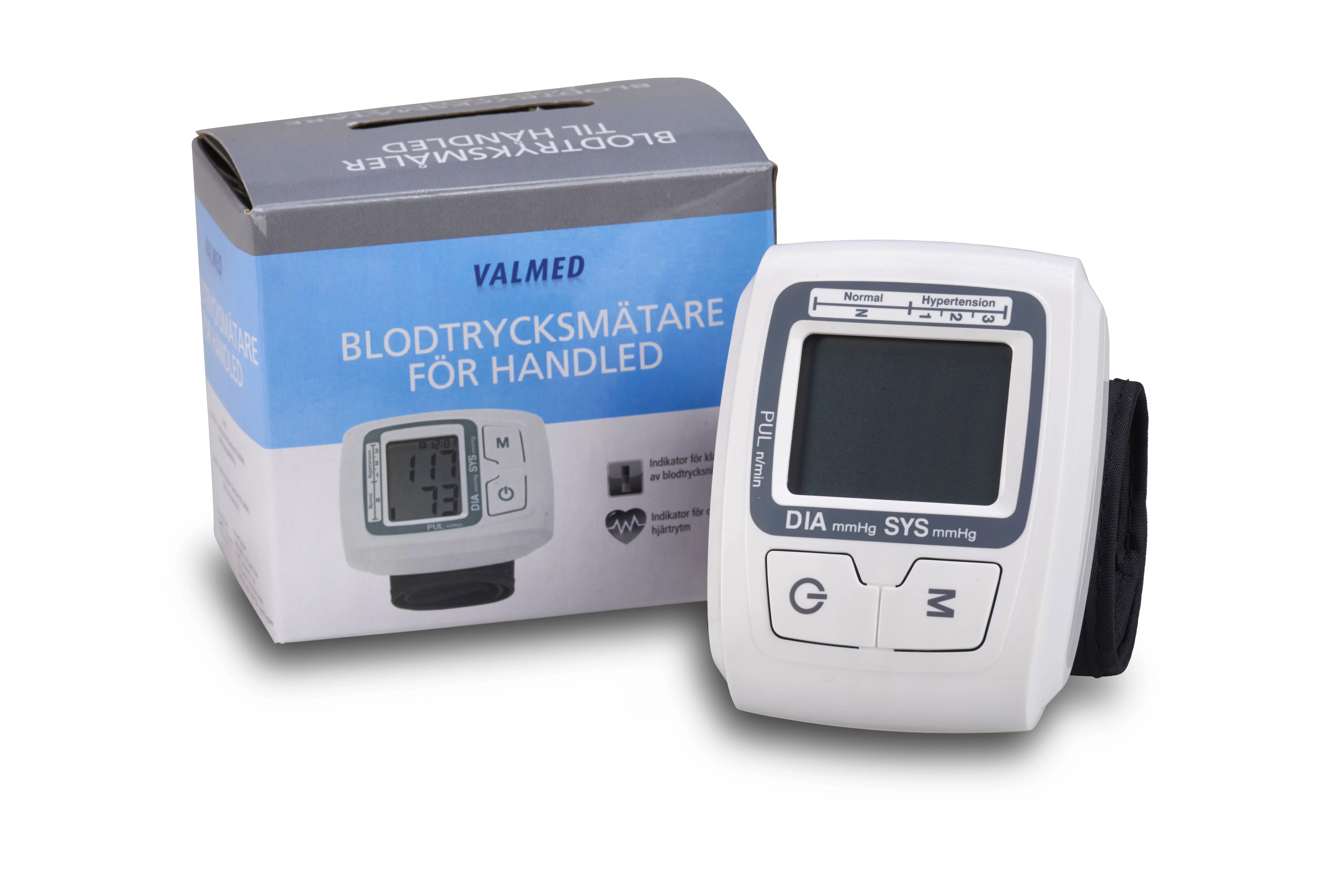 Valmed Blood Pressure Monitor For Wrist 1 pcs