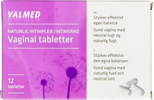 Valmed LadyBalance Vaginale Tabletten 12 st
