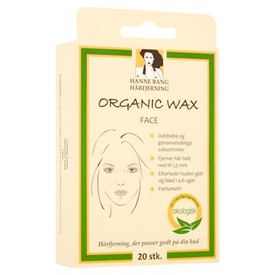 Hanne Bang Hanne Bang Organic Wax Face 20 kpl 20 kpl
