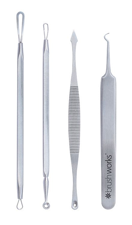 brushworks Blackhead Removal & Blemish Extractor 4 stk