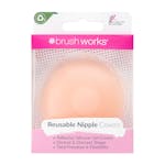 brushworks Re-Usable Silicone Nipple Covers 1 st