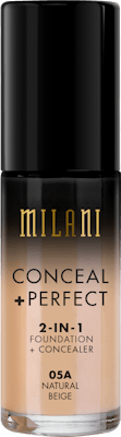 Milani Conceal + Perfect 2in1 Foundation + Concealer 05A Natural Beige 30 ml