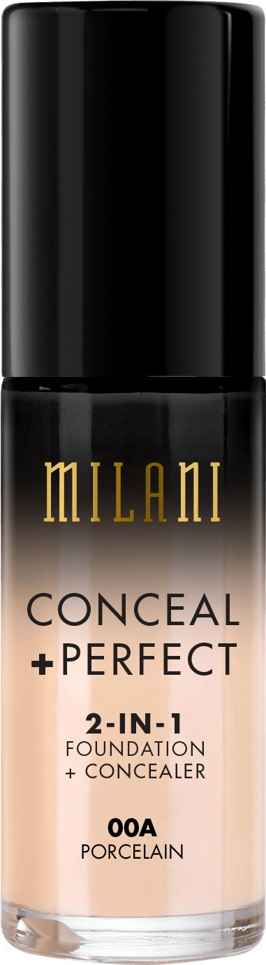 Milani Conceal + Perfect 2in1 Foundation + Concealer 00A Porcelain 30 ml