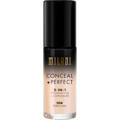 Milani Conceal + Perfect 2in1 Foundation + Concealer 00A Porcelain 30 ml