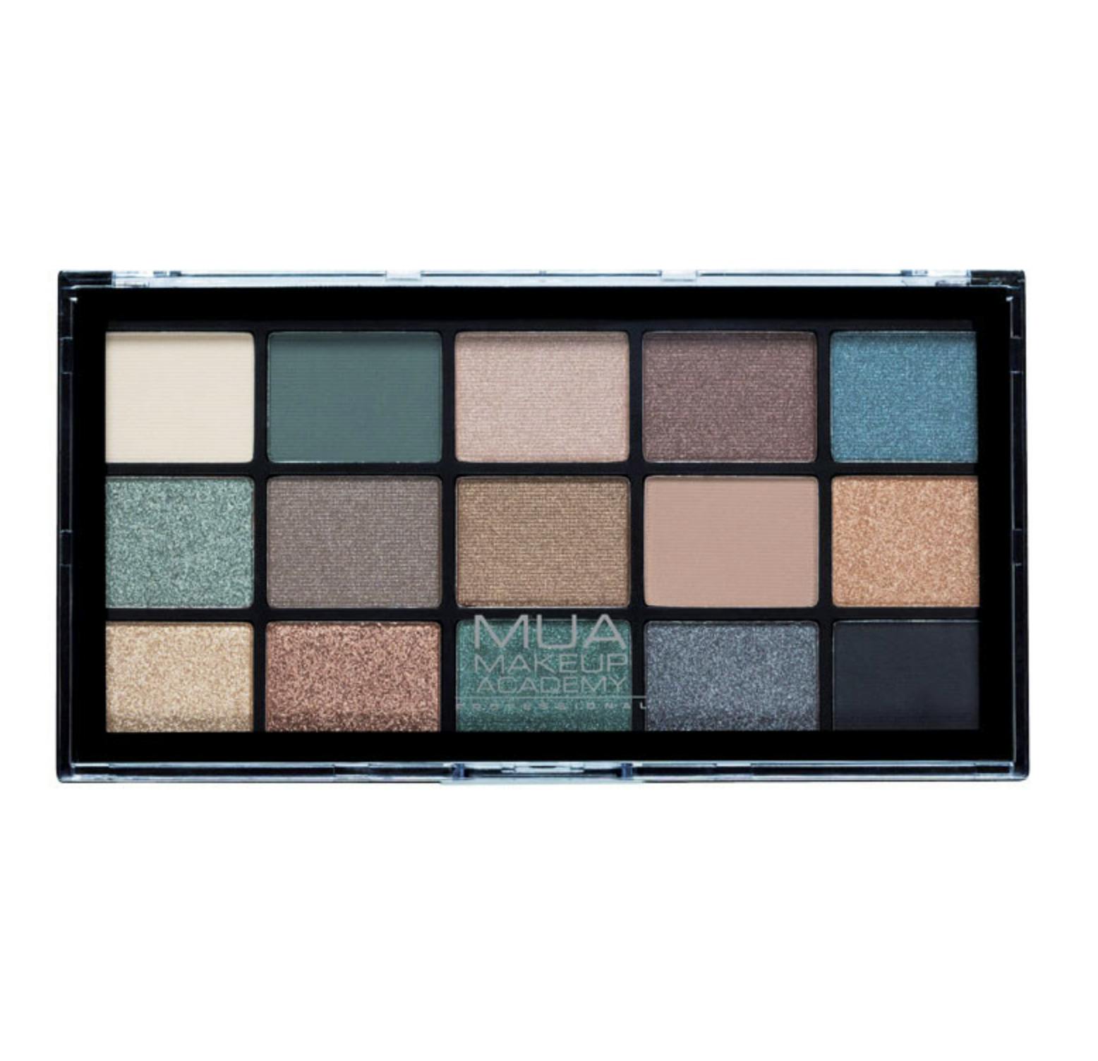 MUA Makeup Academy Eyeshadow Palette Green Goddess 12 g £3.99