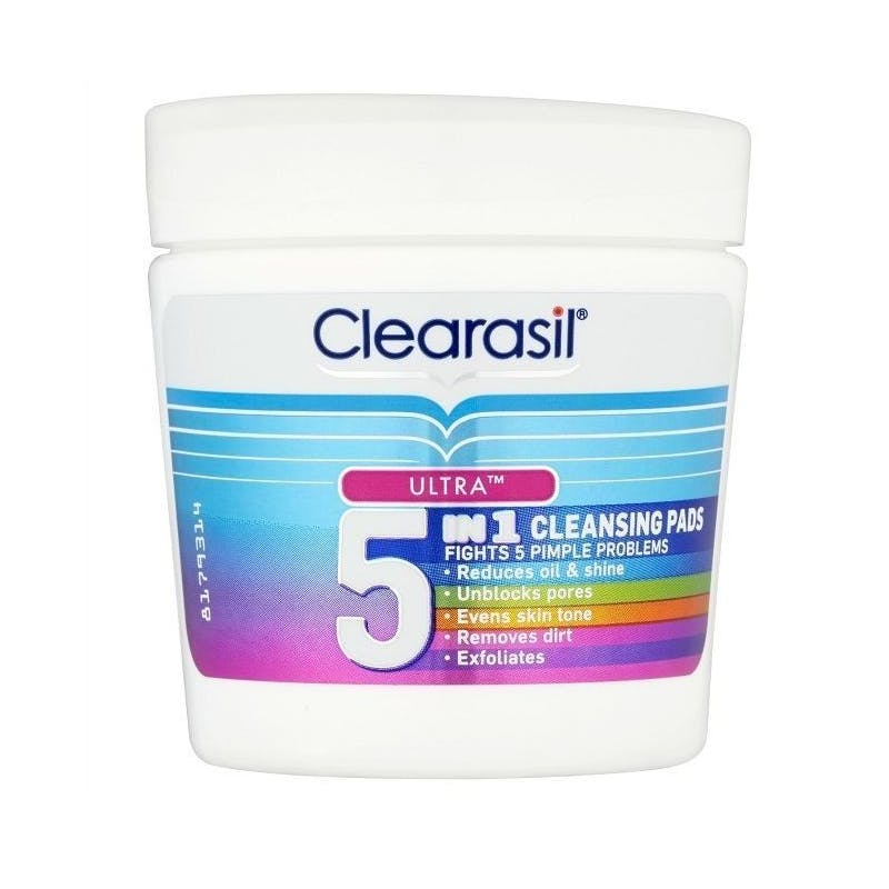Clearasil Clearasil Ultra 5in1 Cleansing Pads 65 kpl 65 kpl