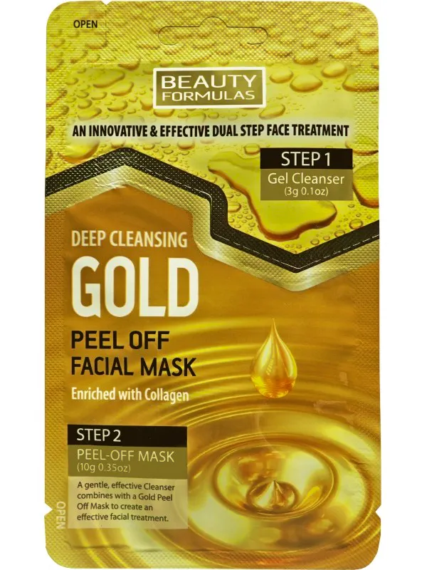 Beauty Formulas Deep Cleansing Gold Mask 10 g