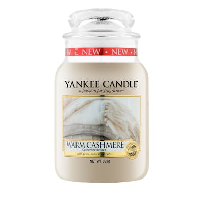 Yankee Candle Classic Large Jar Warm Cashmere Candle 623 g