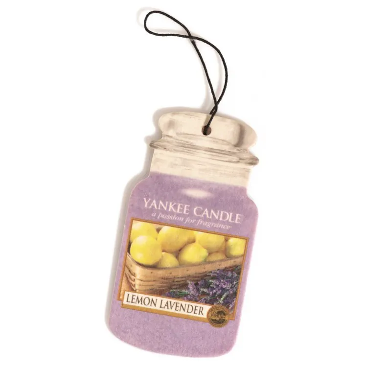 Yankee Candle Car Jar Lemon Lavender Air Freshener 1 pcs