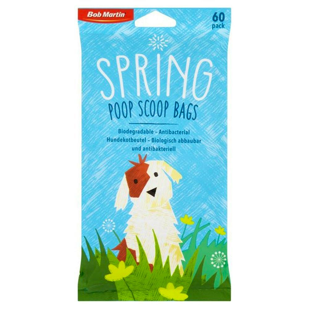 Bob Martin Spring Poop Scoop Bags 60 st 0.99 EUR luxplus.nl