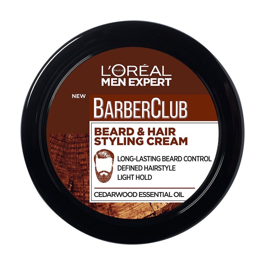 L'Oréal Paris Men Expert BarberClub Beard & Hair Styling Cream 75 ml