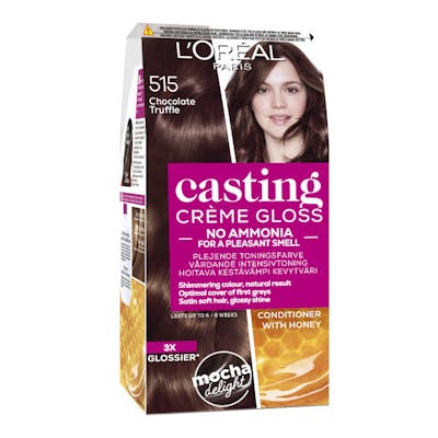 L&#039;Oréal Paris Casting Creme Gloss 515 Frozen Brownie Chocolate Truffle 1 pcs