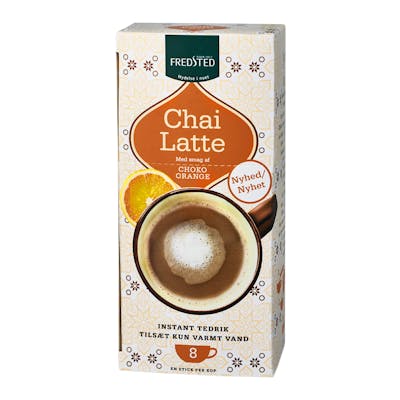 Fredsted Chai Latte Choco Oranje 208 g