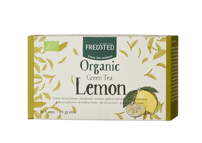 Fredsted Organic Green Tea Lemon 16 sachets