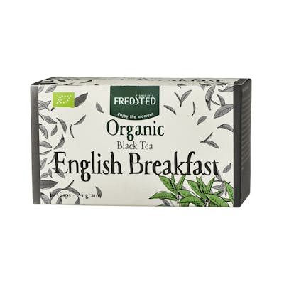 Fredsted Organic Black Tea English Breakfast 16 påsar