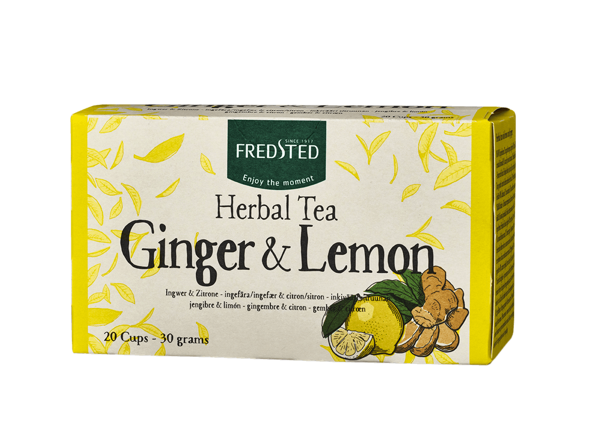 Fredsted Herbal Tea Ginger & Lemon 20 breve 19.35 kr