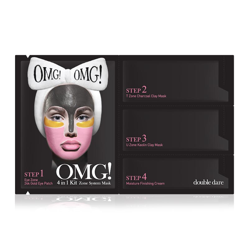 Double Dare OMG! 4in1 Kit Zone System Mask 2,7 g + 2 g + 6 g + 6 g