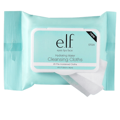 elf Hydrating Water Cleansing Cloths 20 st