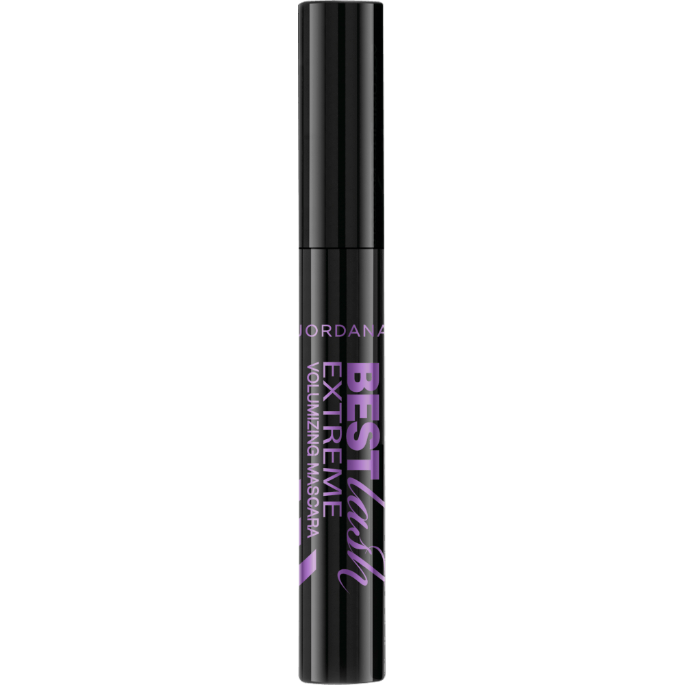 Jordana Best Lash Extreme Mascara Black 9 ml 62.95 kr + Fri Frakt og