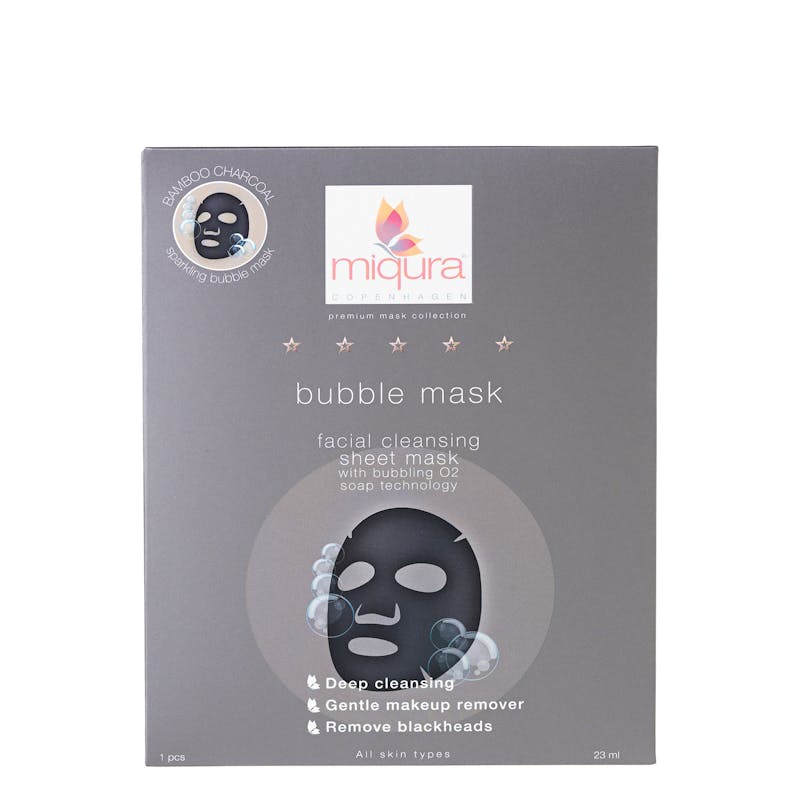 Miqura Charcoal Bubble Mask 1 st