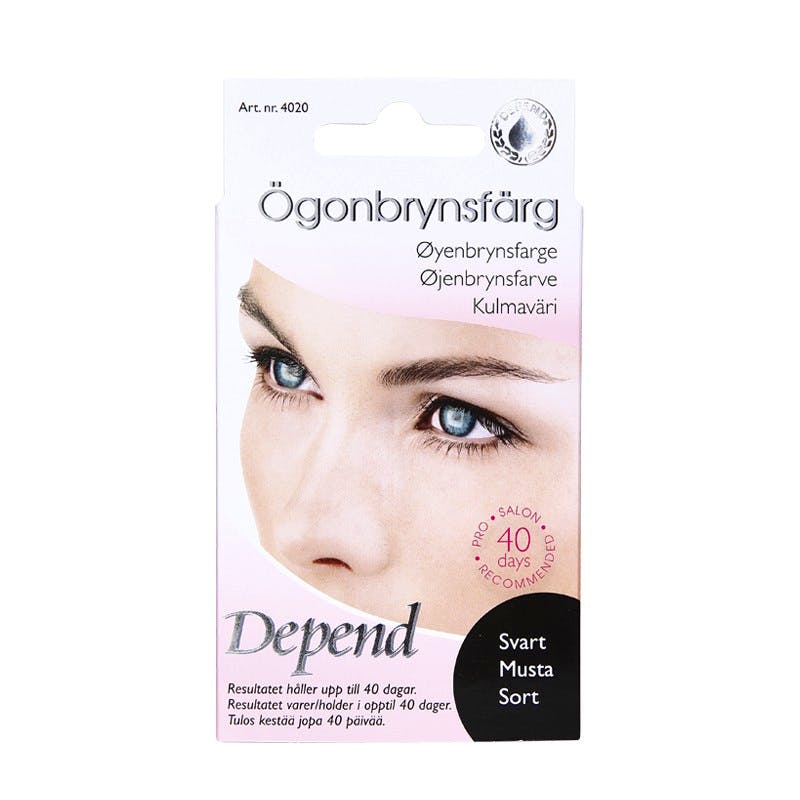 Depend Eyebrow Colour Black 1 kpl