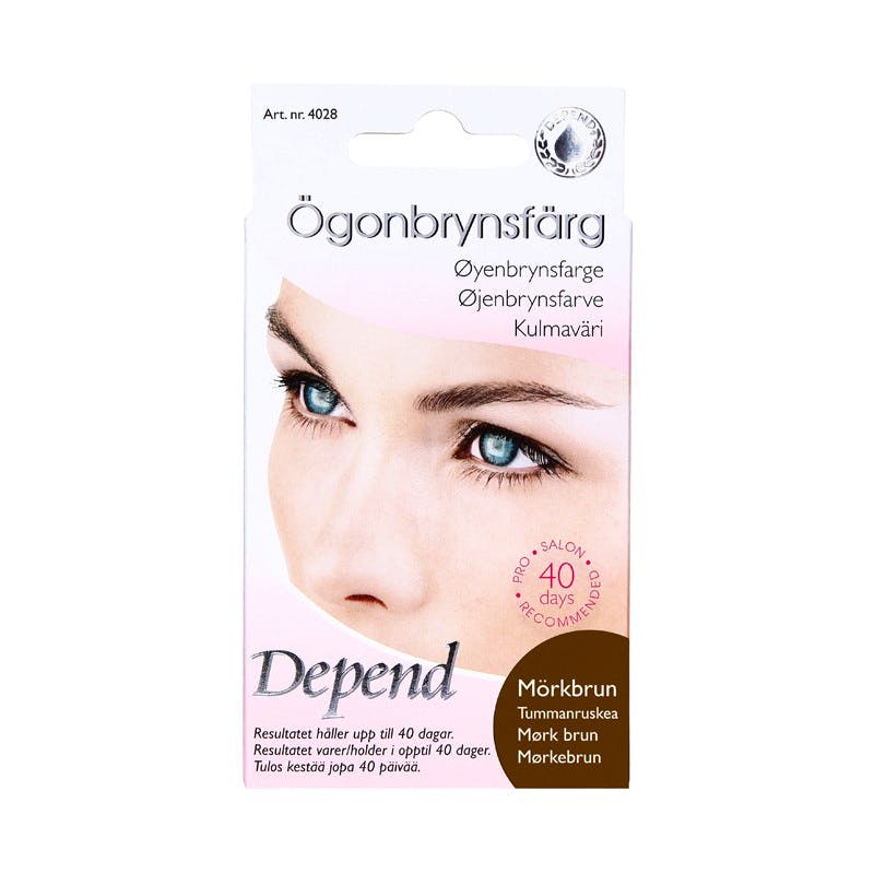 Depend Eyebrow Colour Dark Brown 1 st