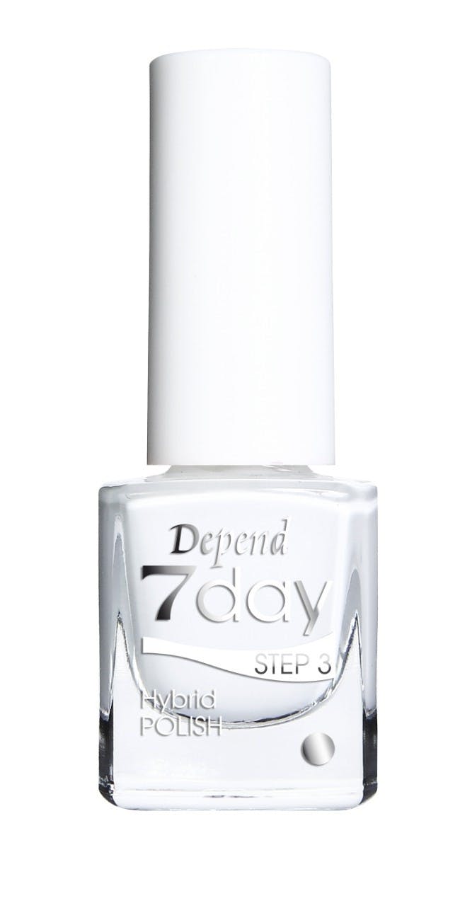 Depend 7day Hybrid Polish 7005 Pure White 5 ml