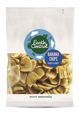 Earth Control Banana Chips 200 g
