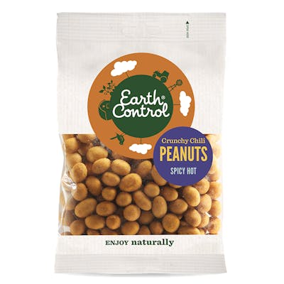 Earth Control Hot Chili Peanuts 210 g