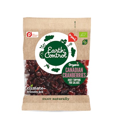 Earth Control Dried Cranberries Eco 100 g