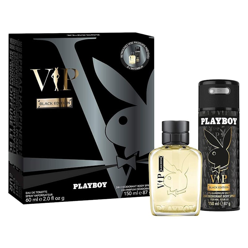Playboy VIP Black EDT & Deospray 60 ml + 150 ml