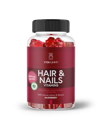 VitaYummy Hair &amp; Nails Vitamins 60 pcs