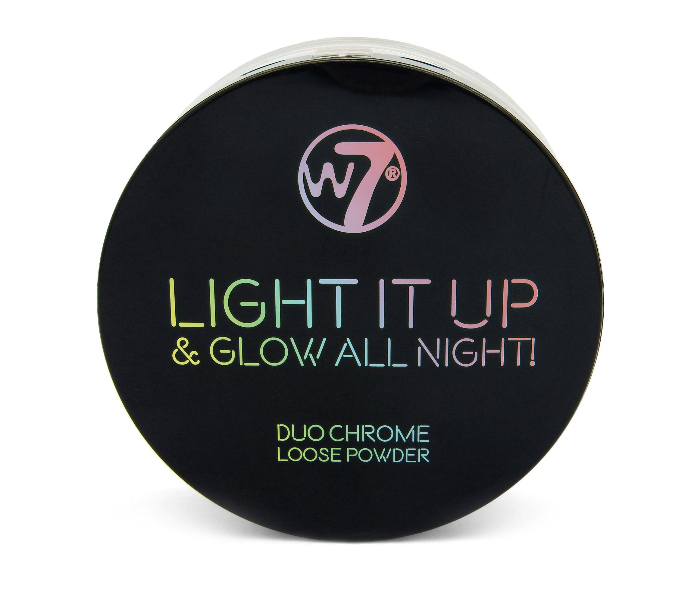 W7 Light It Glow Night! Duo Chrome Loose Powder On Air 4 g - 19.95 kr