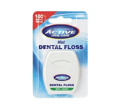 Active Oral Care Mint Dental Floss 100 m