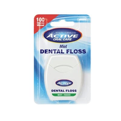 Active Oral Care Mint Dental Floss 100 m