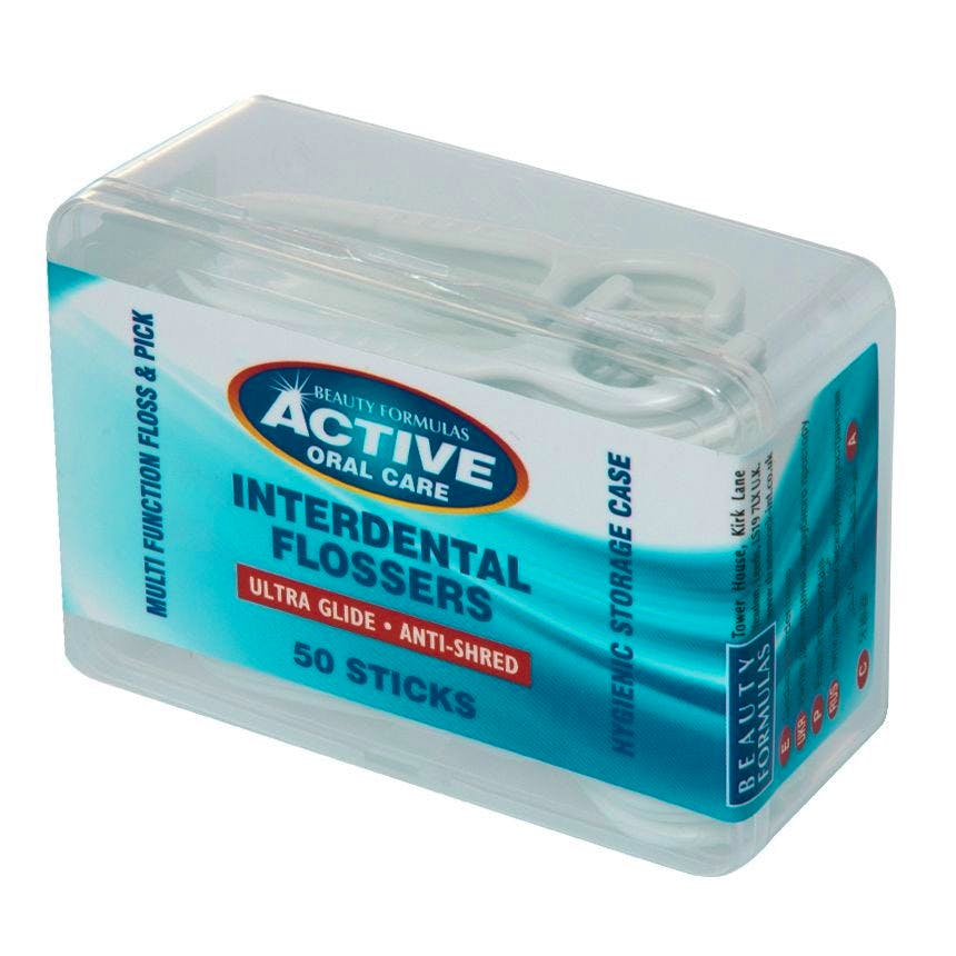 Active Oral Care Interdental Flossers 50 st