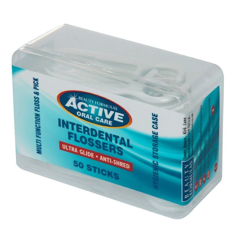 Active Oral Care Interdental Flossers 50 stk